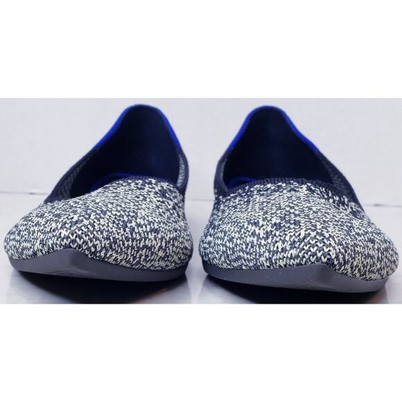 ROTHY'S The Point Midnight Sparkle Slip On Shoes Flats Blue Women's Size 10 - Picture 9 of 14